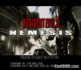 Resident evil 3 nemesis rom