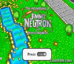 Jimmy Neutron vs. Jimmy Negatron ROM Download for Gameboy Advance ...