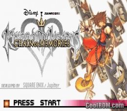 Kingdom Hearts - Chain of Memories ROM Download for Gameboy Advance ...