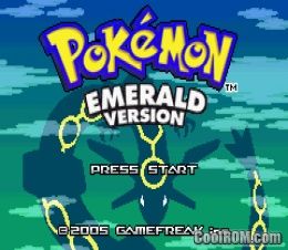 Pokemon Emerald ROM Download for Gameboy Advance / GBA - CoolROM.co.uk