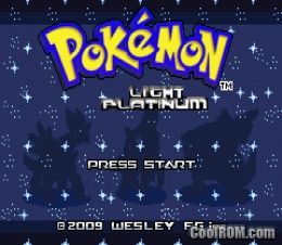 Pokemon Light Platinum (Hack)