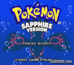 Pokemon Sapphire