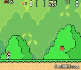 ... download page for Super Mario Advance 2 - Super Mario World (Gameboy