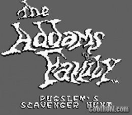 [Gameboy] Addams Family
