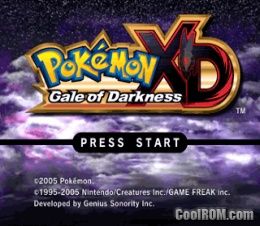 Pokemon XD - Gale of Darkness