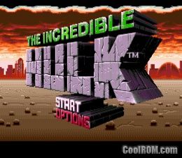 Incredible Hulk ROM Download for Sega Genesis CoolROM com