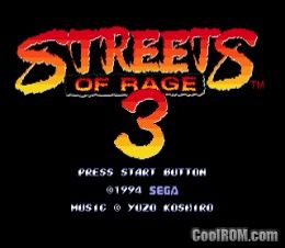 Streets Of Rage 4 Rom