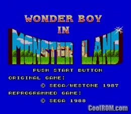 Download Wonder Boy In Monster Land For Mac