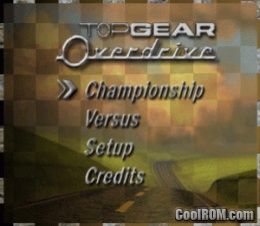 ROMs » Nintendo 64 » T » Top Gear Overdrive