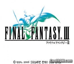 Final Fantasy III (Japan) ROM Download for Nintendo DS ...