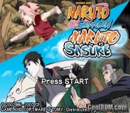... ROM download page for Naruto Shippuden - Naruto vs. Sasuke (Nintendo