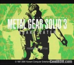 Metal Gear Solid 3 Subsistence Torrent