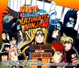 Naruto Shippuden - Ultimate Ninja 4 ROM (ISO) Download for ...