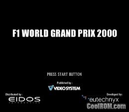 F1 World Grand Prix 2000 ROM (ISO) Download for Sony Playstation / PSX - CoolROM.com