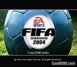 FIFA Soccer 2004 ROM (ISO) Download for Sony Playstation / PSX - CoolROM.com