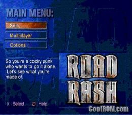 Road Rash - Jailbreak ROM (ISO) Download for Sony Playstation / PSX - CoolROM.com