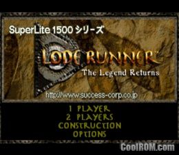 Lode Runner The Legend Returns Windows 10