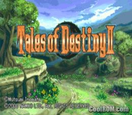 Tales of Destiny II (Disc 1) ROM (ISO) Download for Sony Playstation ...