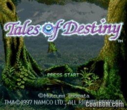 Tales of Destiny ROM (ISO) Download for Sony Playstation / PSX ...