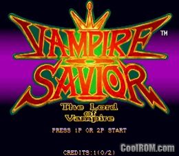 Vampire Savior - The Lord of Vampire ROM CPS2 - CoolROM.com