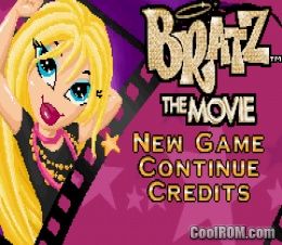 bratz the movie gba