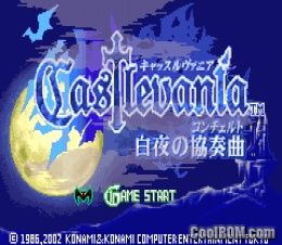 Castlevania - Byakuya no Concerto (Japan) ROM Gameboy Advance / GBA ...