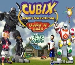 Cubix - Robots for Everyone - Clash 'n Bash ROM Gameboy Advance / GBA ...