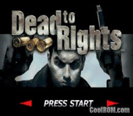 Dead to Rights ROM Download for Gameboy Advance / GBA - CoolROM.com