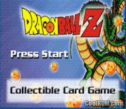 Dragon Ball Z Collectible Card Game Rom Download For Gameboy Advance Gba Coolrom Com