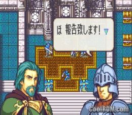 Fire Emblem - Seima no Kouseki (Japan) ROM Gameboy Advance / GBA ...