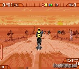 Moto Racer Advance ROM Gameboy Advance / GBA - CoolROM.com