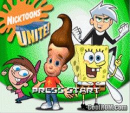 Nicktoons Unite ROM Download for Gameboy Advance / GBA - CoolROM.com