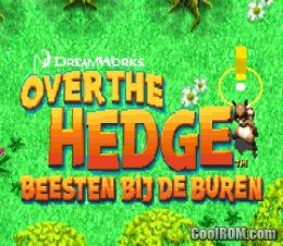 Over The Hedge Beesten Bij De Buren Netherlands Rom Download For Gameboy Advance Gba Coolrom Com
