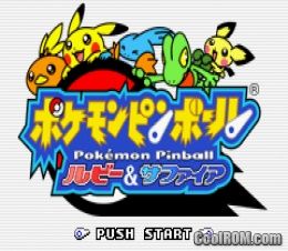 Pokemon Pinball Ruby Sapphire Japan Rom Gameboy Advance Gba Coolrom Com