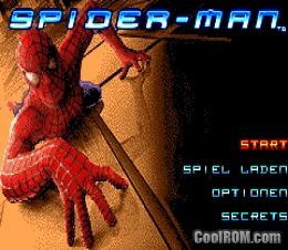 Spider-Man (Germany) ROM Gameboy Advance / GBA - CoolROM.com