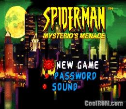 Spider-Man - Mysterio's Menace ROM Gameboy Advance / GBA - CoolROM.com