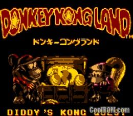 Donkey Kong Land (Japan) ROM Download for Gameboy Color / GBC - CoolROM.com