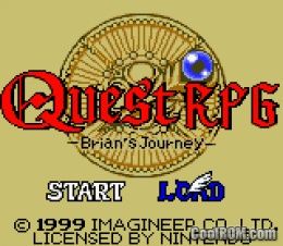 Quest RPG - Brian's Journey ROM Gameboy Color / GBC - CoolROM.com