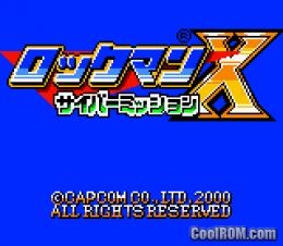 Rockman X Cyber Mission Japan Rom Download For Gameboy Color Gbc Coolrom Com