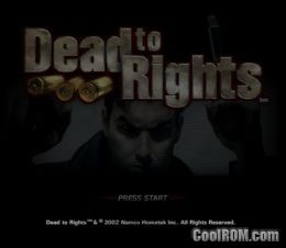 Dead To Rights Rom Iso Download For Nintendo Gamecube Coolrom Com