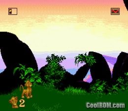 lion king megadrive