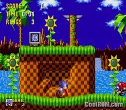 Sonic the Hedgehog (Japan) ROM Sega Genesis - CoolROM.com