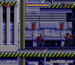 Spider-Man - The Animated Series ROM Sega Genesis - CoolROM.com