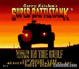 super battle tank - war in the gulf sega