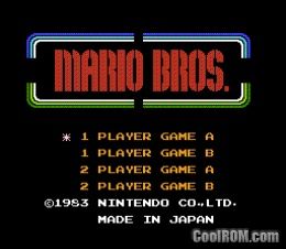 Mario Bros Playchoice 10 Rom Download For Mame Coolrom Com