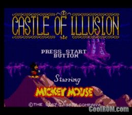 castle of illusions mickey mouse