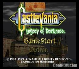 Castlevania - Legacy of Darkness ROM Nintendo 64 / N64 - CoolROM.com