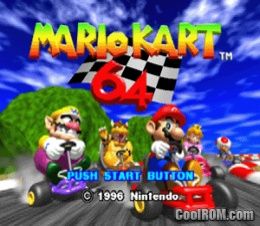 Mario Kart 64 Rom Download For Nintendo 64 N64 Coolrom Com