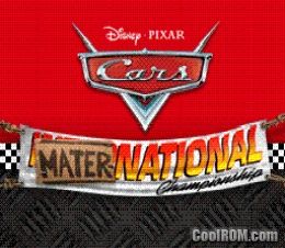 Cars Mater-National Championship ROM Download for Nintendo DS / NDS ...