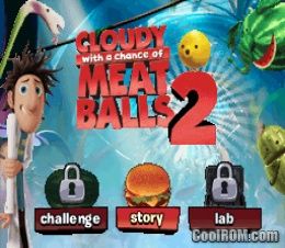 Cloudy with a Chance of Meatballs 2 (Europe) ROM Download for Nintendo ...